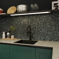 Variateur de lumière tactile Fidalgo IP20 24W l.9xH.3,6xP.1,1cm blanc GoodHome