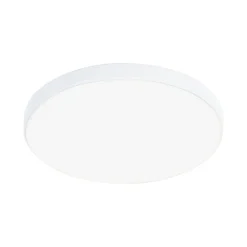 VariFit Panneau encastré LED Veluna Edge IP44 rond 90mm 6W 500lm 4000K Blanc gradable