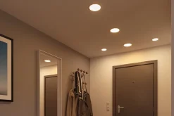 VariFit Panneau encastré LED Areo IP44 rond 175mm 13W 1200lm 3000K Blanc