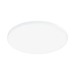 VariFit Panneau encastré LED Veluna Edge IP44 rond 160mm 12W 1100lm 4000K Blanc