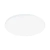 VariFit Panneau encastré LED Veluna Edge IP44 rond 160mm 12W 1100lm 4000K Blanc gradable