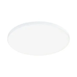 VariFit Panneau encastré LED Veluna Edge IP44 rond 160mm 12W 1100lm 4000K Blanc gradable