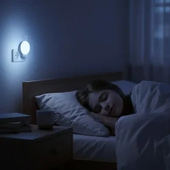 Veilleuse à prise Panda 1W, 30 lm, IP20, 2CCT, ANDY-couleur aléatoire : rose / bleu / vert / rouge