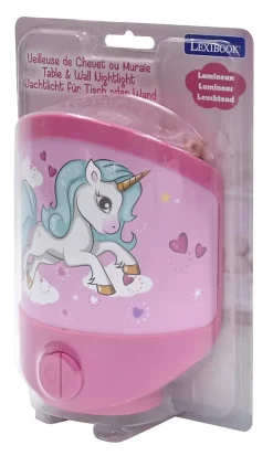 Veilleuse de chevet ou murale Licorne