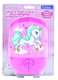 Veilleuse de chevet ou murale Licorne