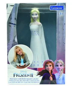 Veilleuse en 3D avec variation de couleurs Elsa Reine des Neiges