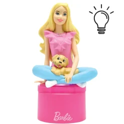 Veilleuse en 3D avec variation de couleurs design Barbie