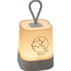 Veilleuse enfant - H16 cm - Gris- Atmosphera