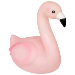 Veilleuse enfant à pile flamant rose Amel rose H14,5cm - Atmosphera
