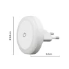 Veilleuse LED - LED TOUCH - Blanc - Interrupteur Tactile - Éclairage Doux - Design Compact