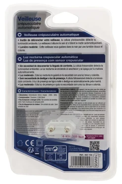 Veilleuse LED Otio IP20 1W vert l.13 x H.20 x P.5 cm