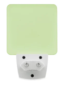 Veilleuse LED Otio IP20 1W vert l.13 x H.20 x P.5 cm