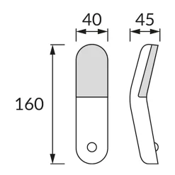 Veilleuse LED USB Applique Murale 2W Blanche avec Détecteur - Blanc Neutre 4000K - 5500K - SILAMP