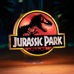 Veilleuse LED USB Logo Jurassic Park Disney sans fil Paladone l.25,7cm x H.20cm x P.4cm