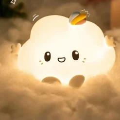 Veilleuse lumineuse tactile avec télécommande Nuage