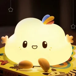 Veilleuse lumineuse tactile avec télécommande Nuage