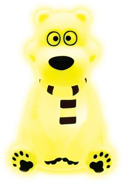 Veilleuse Ours Polaire en 3D avec variation de couleurs