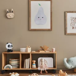 Veilleuse panda LED integrée blanc 3W IP20 H.23cm Seynave