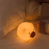 Veilleuse Piggy pour enfant tactile en silicone LED