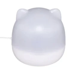 Veilleuse rotative chat - Blanc