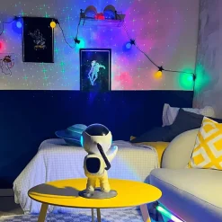 Veilleuse XL projecteur LED Cosmolite, 5 modes d'éclairage, enceinte bluetooth intégrée, minuteur intégré, rechargeable USB