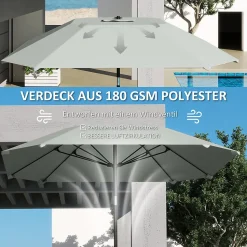 Ventilateur de plafond 107 cm avec lumière et télécommande, moteur DC réversible, 6 vitesses, LED 18W dimmable, blanc