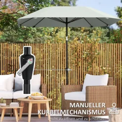 Ventilateur de plafond 107 cm avec lumière et télécommande, moteur DC réversible, 6 vitesses, LED 18W dimmable, blanc