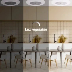 Ventilateur de plafond avec lumière LED