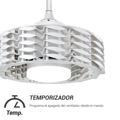 Ventilateur de plafond avec lumière LED de 24 W