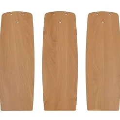 Ventilateur de plafond avec lampe et télécommande - VIDAXL - 108cm - Marron - LED