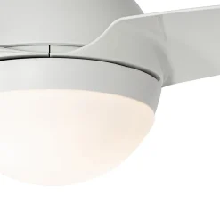 Ventilateur de plafond blanc avec télécommande - Bora