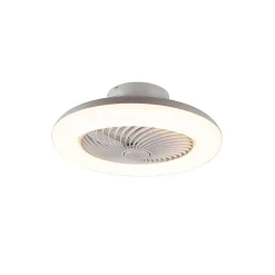 Ventilateur de plafond blanc avec LED et télécommande - Clima