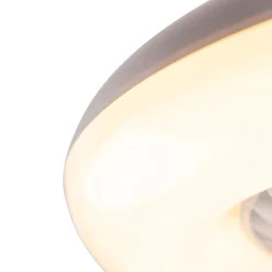 Ventilateur de plafond blanc avec LED et télécommande - Clima