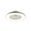 Ventilateur de plafond blanc avec effet étoile à intensité variable - Climo