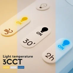 Ventilateur de plafond éclairage LED et télécommande, silencieux Ø76cm blanc Sulion