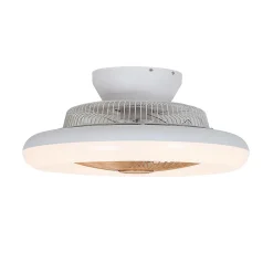 Ventilateur de plafond en bois avec LED et télécommande - Clima