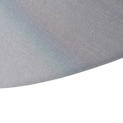 Ventilateur de plafond gris avec effet étoilé 47cm LED incluse dimmable avec télécommande - Emily