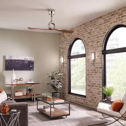 Ventilateur de Plafond Link 137cm - Nickel Poli