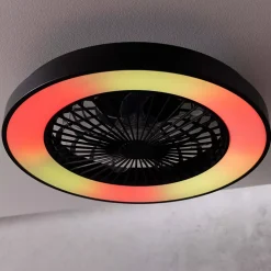 Ventilateur de plafond Mazzaro LED RGB Ø48,5 IP20 E27 40W 4700lm Brilliant