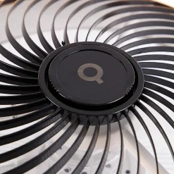 Ventilateur de plafond noir avec LED et télécommande - Clima