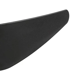 Ventilateur de plafond noir 86,7 cm avec LED à intensité variable et télécommande - Yuki