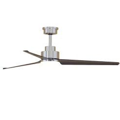 Ventilateur de plafond noir et gris LED dimmable et CCT - Altair