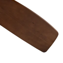 Ventilateur de plafond noir avec bois 131,5cm incl. LED à intensité variable avec télécommande - Jerri