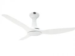 Ventilateur de plafond pales 132 cm avec LED et Wifi Réversible Hypersilence