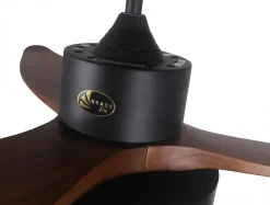 Ventilateur de plafond pales 122 cm avec LED et Wifi Réversible Hypersilence