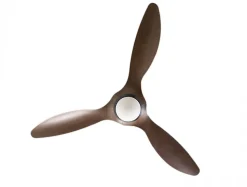 Ventilateur de plafond pales 132 cm avec LED et Wifi Réversible Hypersilence