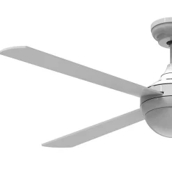 Ventilateur de plafond pales 122 cm avec LED et Wifi Réversible Hypersilence