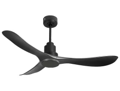 Ventilateur de plafond Réversible Thermostat Wifi Moteur à courant continu Toits en pente Télécommande Hypersilence Mémoire Shopi