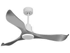 Ventilateur de plafond Réversible Thermostat Wifi Moteur à courant continu Toits en pente Télécommande Mémoire Shopify Vendible (