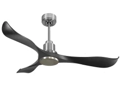 Ventilateur de plafond Réversible Thermostat Wifi Moteur à courant continu Toits en pente Télécommande Adaptateur 2/3 Lames Hyper